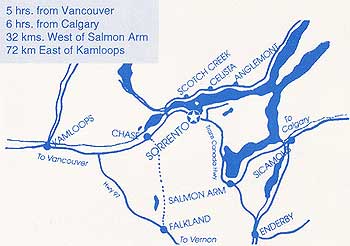 Shuswap Map